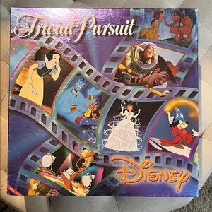 2002 DISNEY TRIVIAL PURSUIT BOARD GAME THE ANIMATED PICTURE EDITION COMPLETE